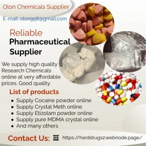 Bestellen Sie jetzt Crystal Meth, Molly, Heroin, reines MDMA, Ecstasy-Pillen, reines Kokain, DMT-Pulver und mehr zu sehr guten Preisen. E-Mail: olon958@gmail.com